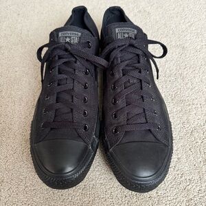 Converse All Star Monochrome Black Sneakers
